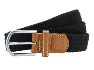Braid stretch belt