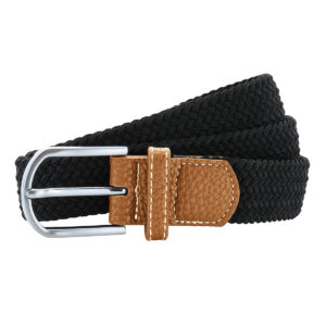 Braid stretch belt