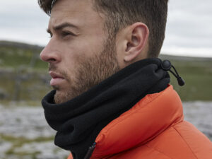 Recycled fleece snood