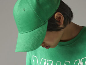 EarthAware® junior classic organic cotton 6-panel cap