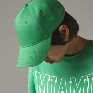 EarthAware® junior classic organic cotton 6-panel cap