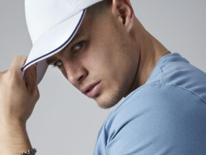 Authentic 5-panel cap - piped peak