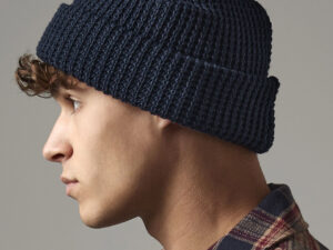 Classic waffle knit beanie