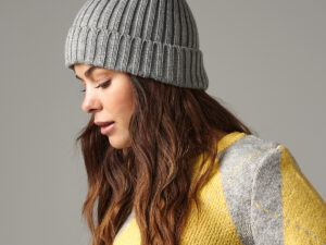 Chunky ribbed beanie