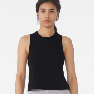 Women's racerback cropped tank