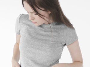 Women’s micro rib baby t-shirt