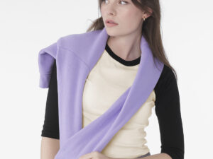 Women’s micro rib 3/4 raglan baby t-shirt