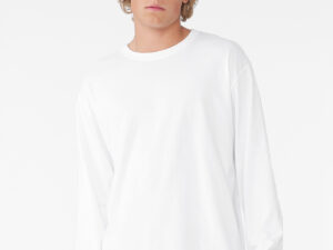 Unisex heavy boxy long sleeve tee