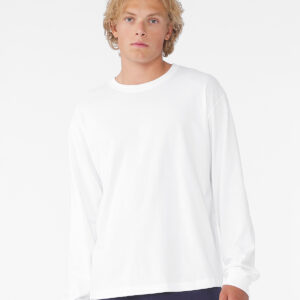 Unisex heavy boxy long sleeve tee