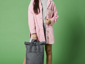 Twin handle roll-top backpack