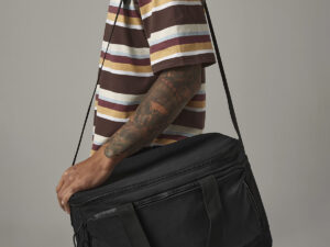 Recycled large cooler shoulder bag
