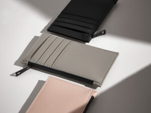 Matte PU card holder