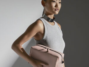 Matte PU toiletry/accessory case