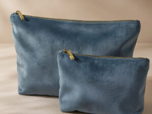 Velvet accessory bag