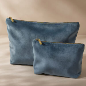 Velvet accessory bag