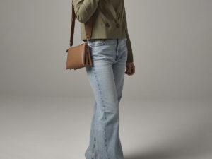 Boutique soft cross-body bag