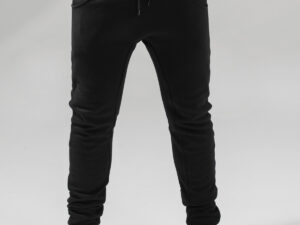 Heavy deep-crotch sweatpants