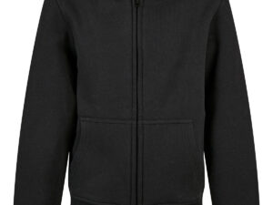 Organic kids basic zip hoodie