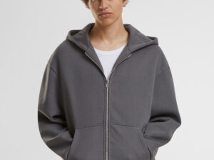 Fluffy zip hoodie