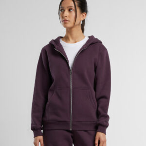 Women’s fluffy zip hoodie