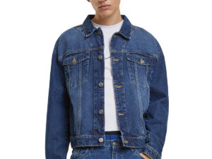 Heavy ounce boxy denim jacket