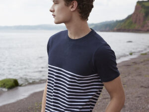 Short-sleeved Breton T