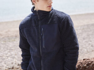 Recycled sherpa fleece