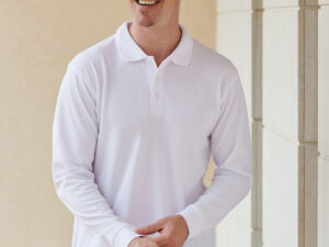 Long sleeve Coolplus® polo shirt