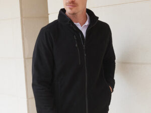 Recycled polyester microfleece jacket