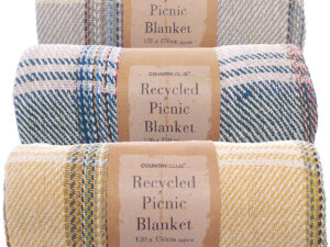 Recycled picnic blanket