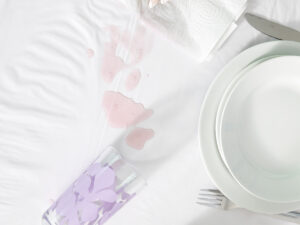 Wipe clean tablecloth