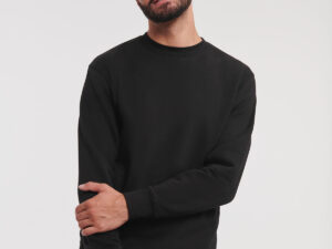Set-in sleeve sweatshirt