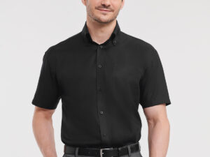 Short sleeve ultimate non-iron shirt