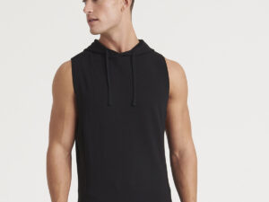 Urban sleeveless muscle hoodie