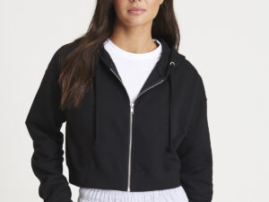 Women's fashion cropped zoodie