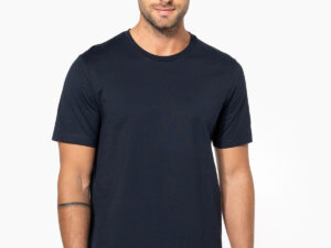 Short-sleeved crew neck T-shirt