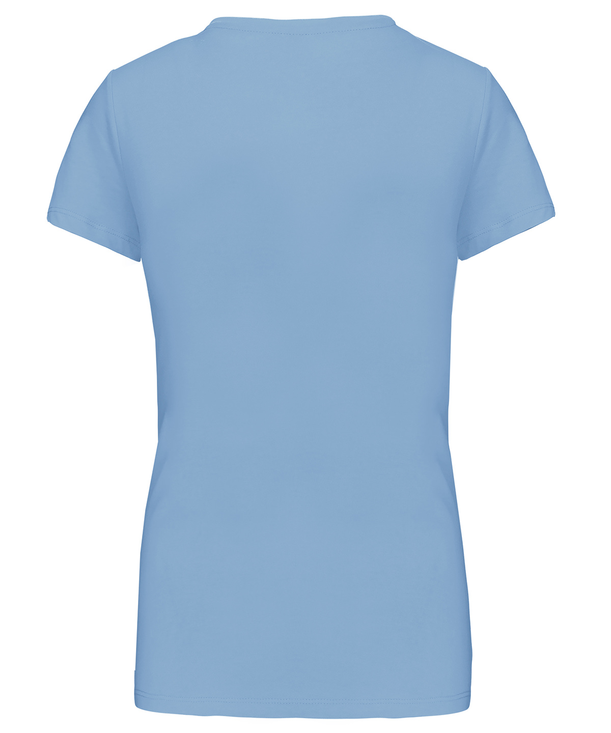 Ladies' short-sleeved V-neck T-shirt