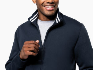 Men's full zip sweat jacket