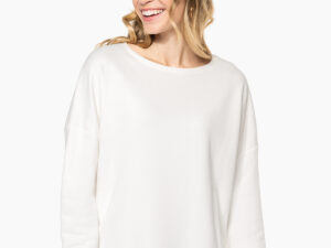 Ladies' oversized sweatshirt