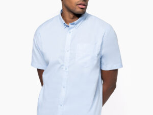 Men's short-sleeved Oxford shirt