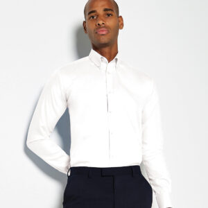 Slim fit non-iron Oxford twill shirt long-sleeved (slim fit)