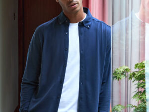 Long sleeve Superwash® 60° piqué shirt (tailored fit)