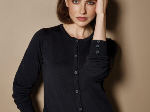 Women's Arundel crew neck cardigan long sleeve (classic fit)