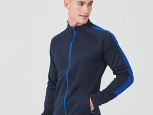 Knitted tracksuit top