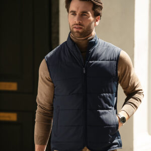 Hudson  horizontal quilted gilet