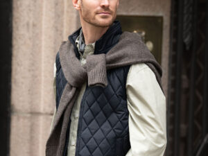 Camden – diamond quilted gilet
