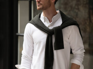 Carlington  deluxe long sleeve polo