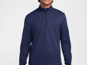 Nike Tour half-zip piqué top