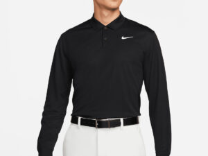 Nike Dri-FIT Victory solid long sleeve polo