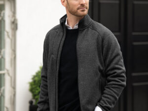 Montana – knitted fleece jacket